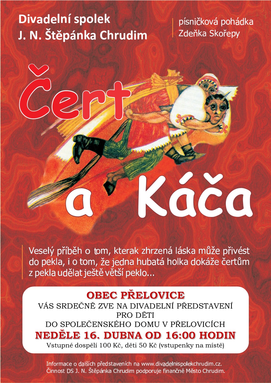 Plakát ČERT A KÁČA